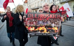 Marsz pamięci w Warszawie