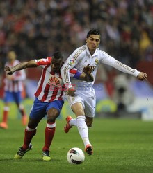 Atletico Madrid against Real Madrid 