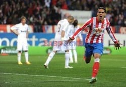 Atletico Madrid against Real Madrid 