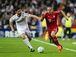 UEFA Champions League second leg semi-final football match Real Madrid against Bayern Munich 