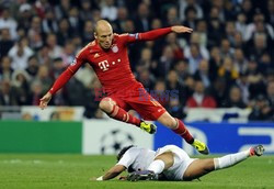 UEFA Champions League second leg semi-final football match Real Madrid against Bayern Munich 