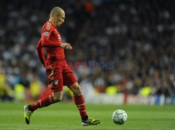 UEFA Champions League second leg semi-final football match Real Madrid against Bayern Munich 