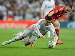 UEFA Champions League second leg semi-final football match Real Madrid against Bayern Munich 