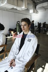 David Hart backstage