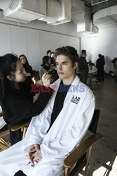 David Hart backstage