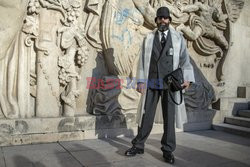 Ann Demeulemeester Men's Street Style