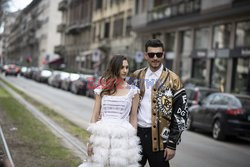 Dolce n Gabbana Street Style