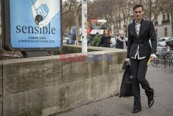 Issey Miyake Men's Street Style