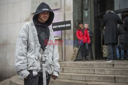 Issey Miyake Men's Street Style